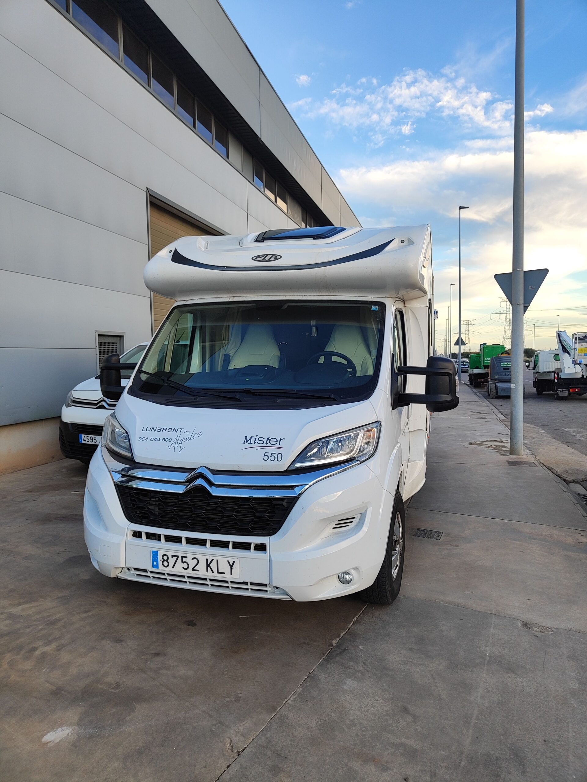 autocaravana pla mister 550 Imagen de nuestra Autocaravana pla mister 550